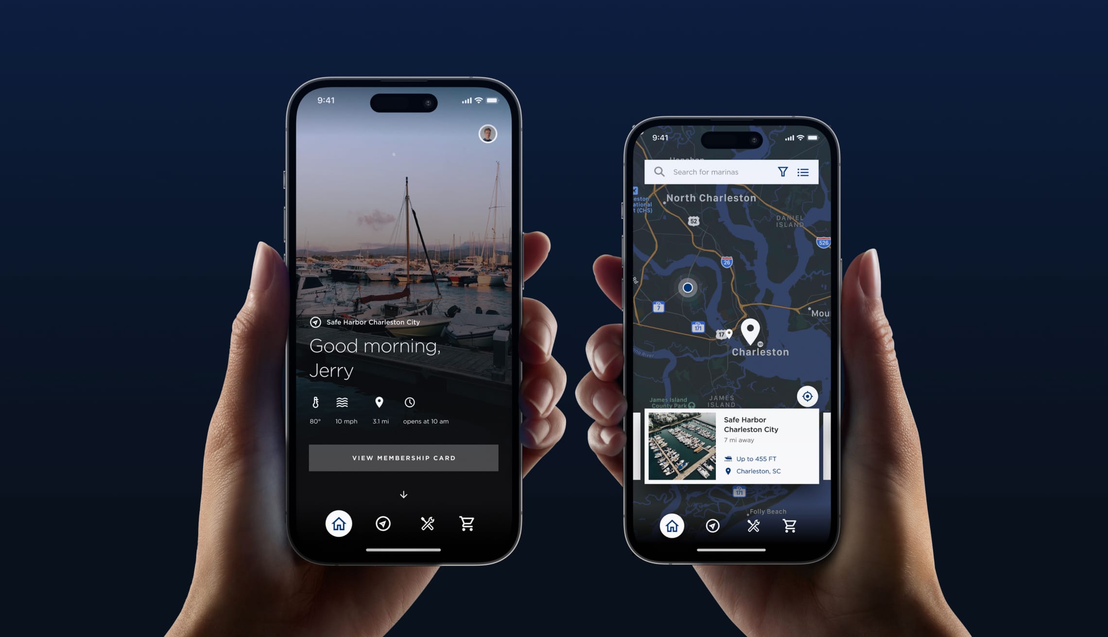 Safe Harbor Water App Tegan Digital